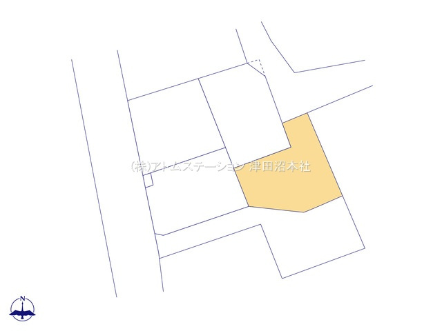 【区画図】 | アトムセレクト薬円台４号棟