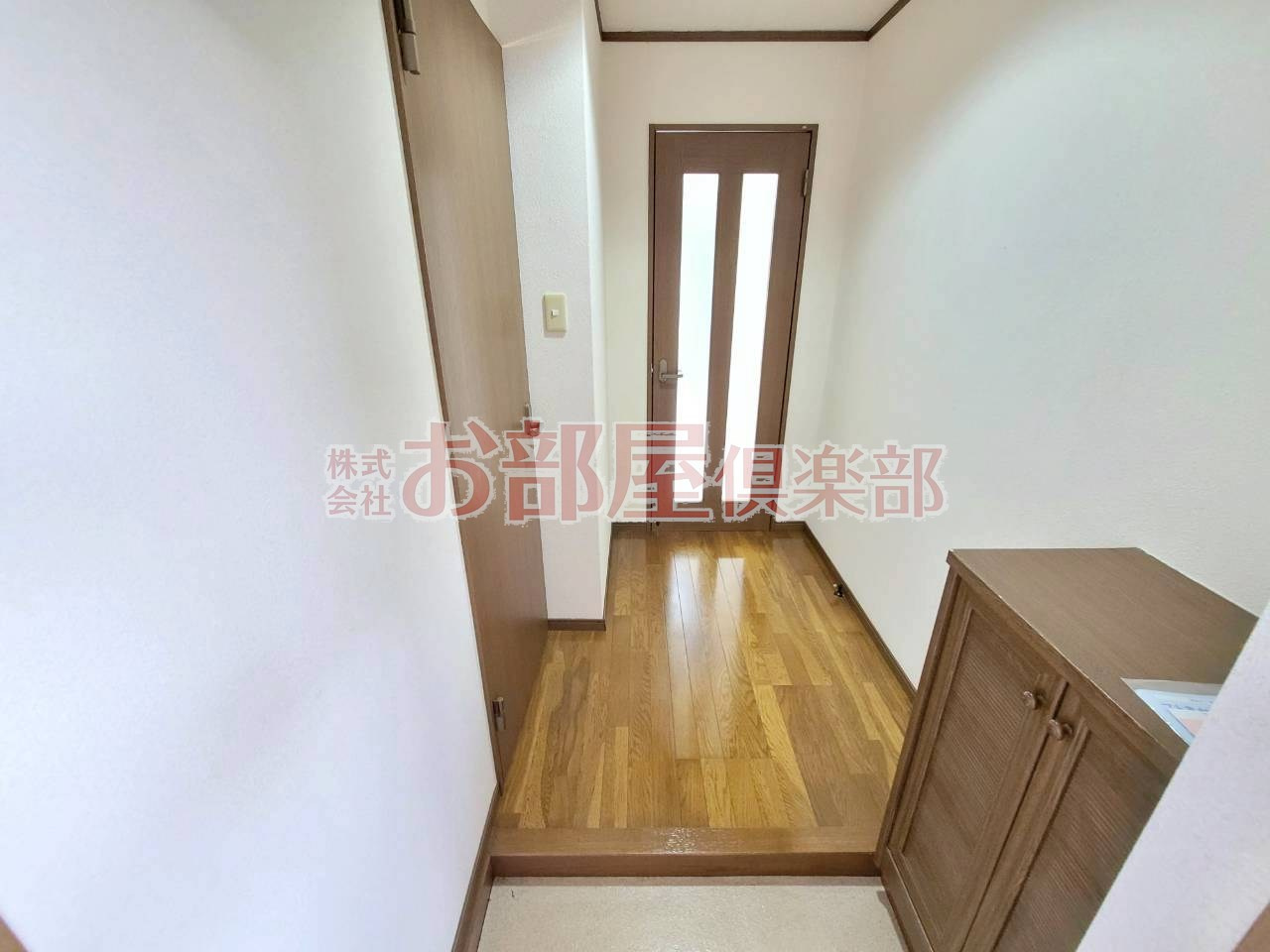 第二コーポ江頭の玄関