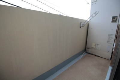 【バルコニー】 | レジデンスさむがわ | ※写真は別号室です