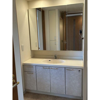 【独立洗面台】 | 落合ハイム | 嬉しい独立洗面台付き。