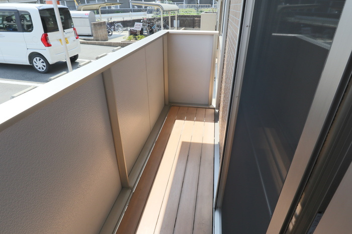 エクセレント早瀬のバルコニー
