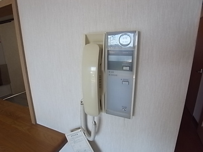 【セキュリティ】 | ユーフォニー市原 | 居室にいながら対応可能なインターホン