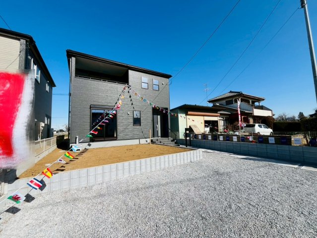 【Livele Garden】　結城郡八千代町東原　全3邸の前面道路含む現地写真|南道路、陽当り良好！ぜひ、現地にてご体感ください♪
2026年2月撮影