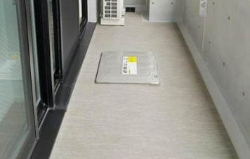 プリューム中野坂上のバルコニー