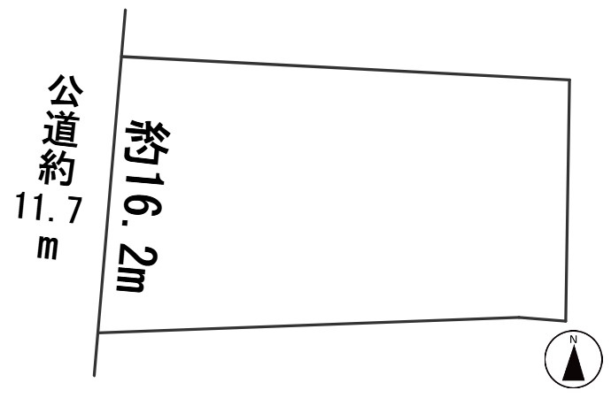 ６５７１１　岐阜市八代土地