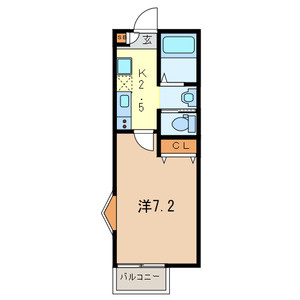 ウエルコート川越旭町の間取り