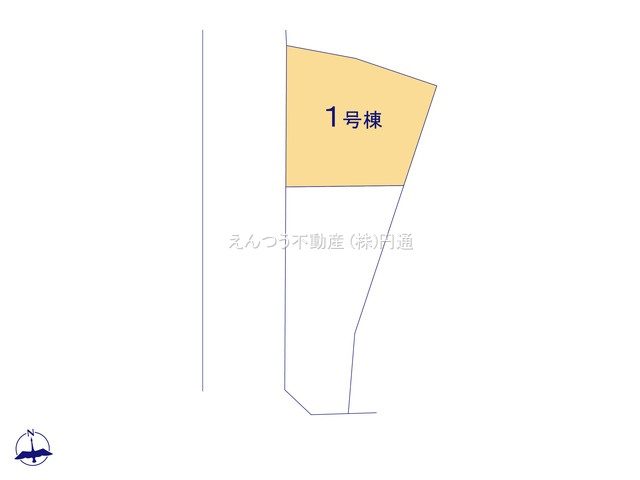 メルディア亀城町の区画図