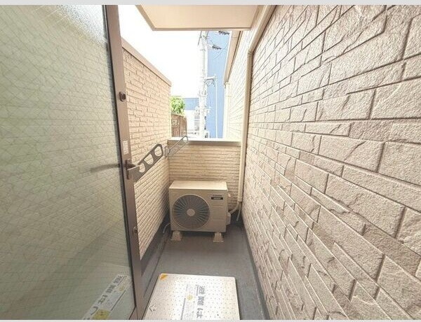 ハピネス・MGK Ⅱのバルコニー