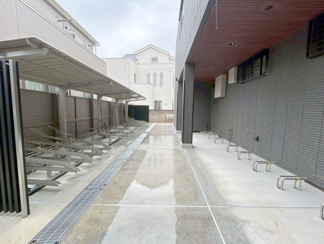 杉並区本天沼３丁目の賃貸マンションのその他共用部分|★自転車置き場★