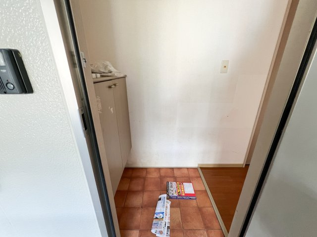 エスポアール翠 A棟の玄関