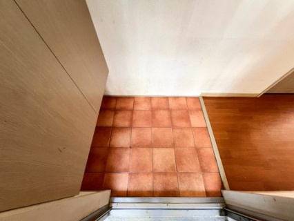 エスポアール翠 A棟の玄関