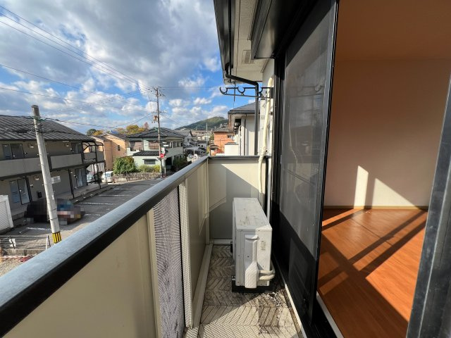 エスポアール翠 A棟のバルコニー