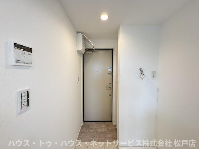ソルブラン松戸の玄関