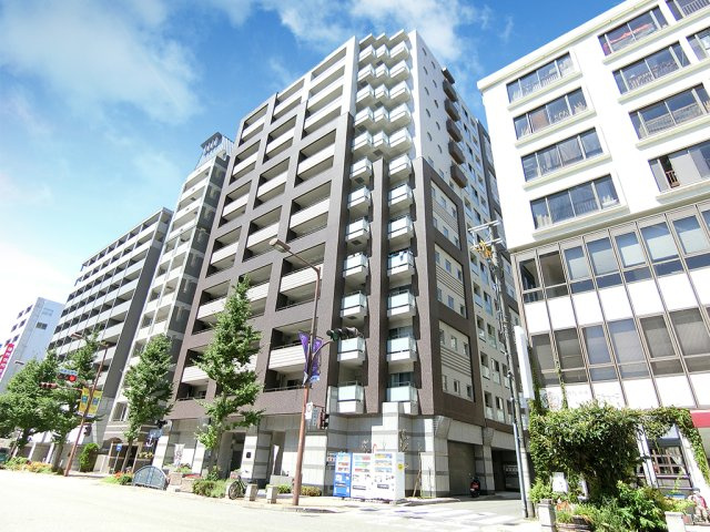 プレジール三ノ宮の外観|外はこのようになっています