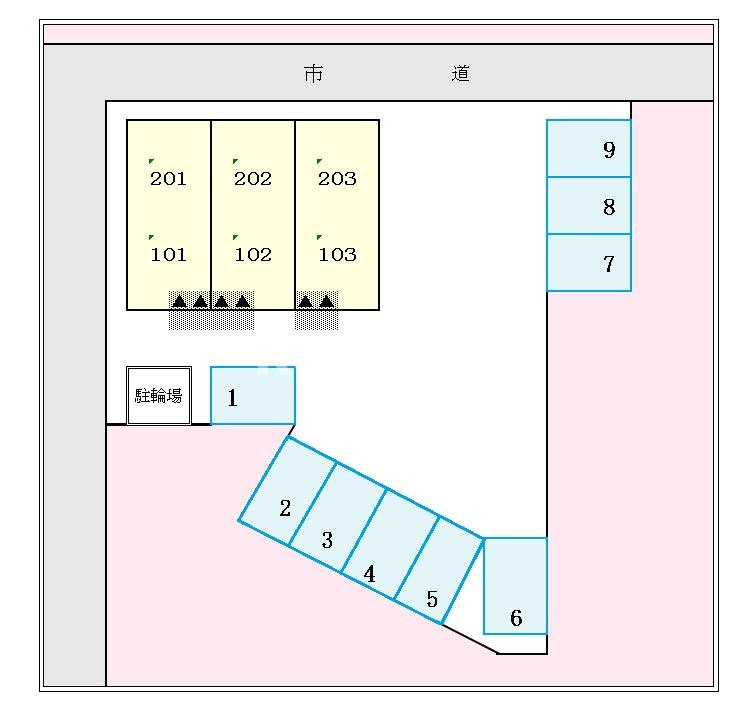 リバーサイド千秋の駐車場|駐車場