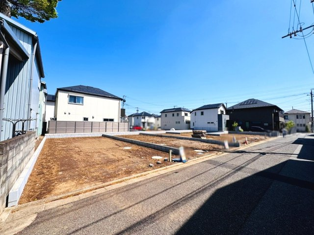 【外観】 | 練馬区高松6丁目　建築条件無売地　全5区画　（成増店） | 外観（2025年9月）撮影／自然に囲まれた閑静な住宅街に立地