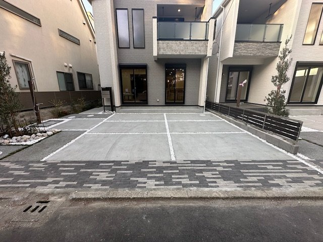 茅ヶ崎市浜須賀　新築戸建　全２棟の駐車場|駐車スペース