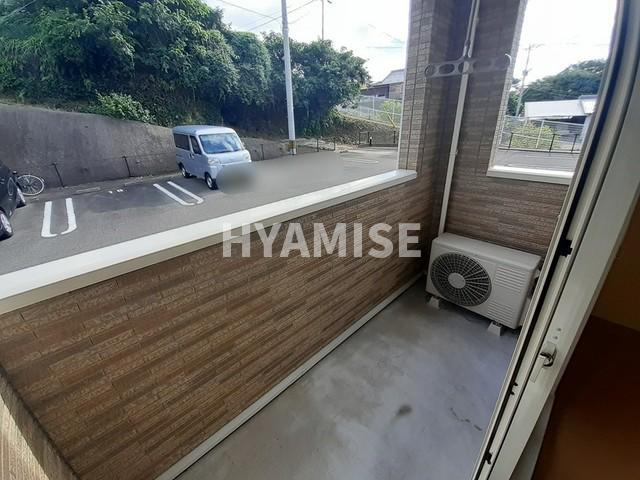 プラシードBのバルコニー