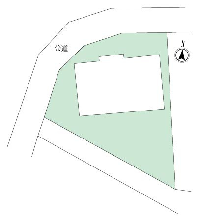 *建築条件無し売地* 津久井3丁目土地の画像