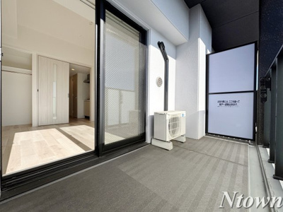 【バルコニー】 | S-RESIDENCE浄心East | 広々としたバルコニーです