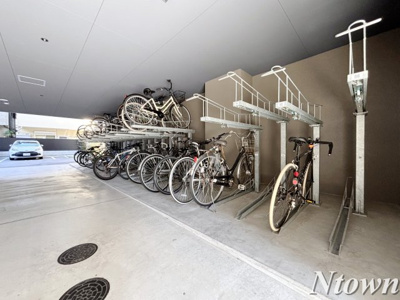 【その他共用部分】 | S-RESIDENCE浄心East | 駐輪場です