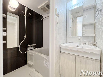 【洗面所】 | S-RESIDENCE浄心East | 脱衣スペースもあります