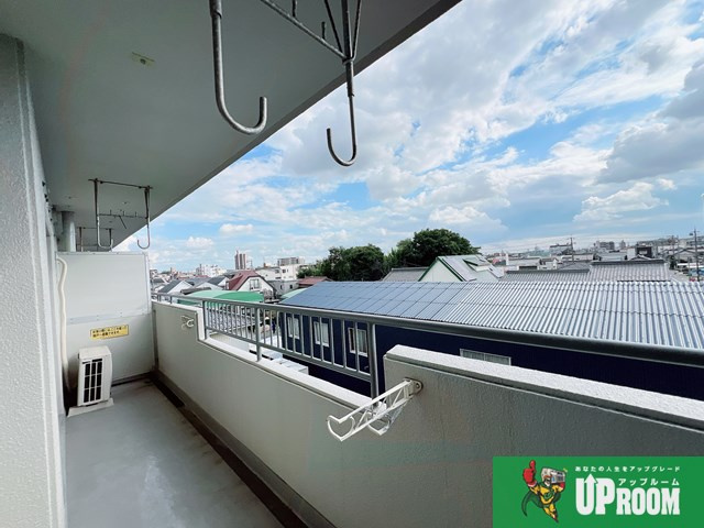 エスポア江南Ⅱのバルコニー