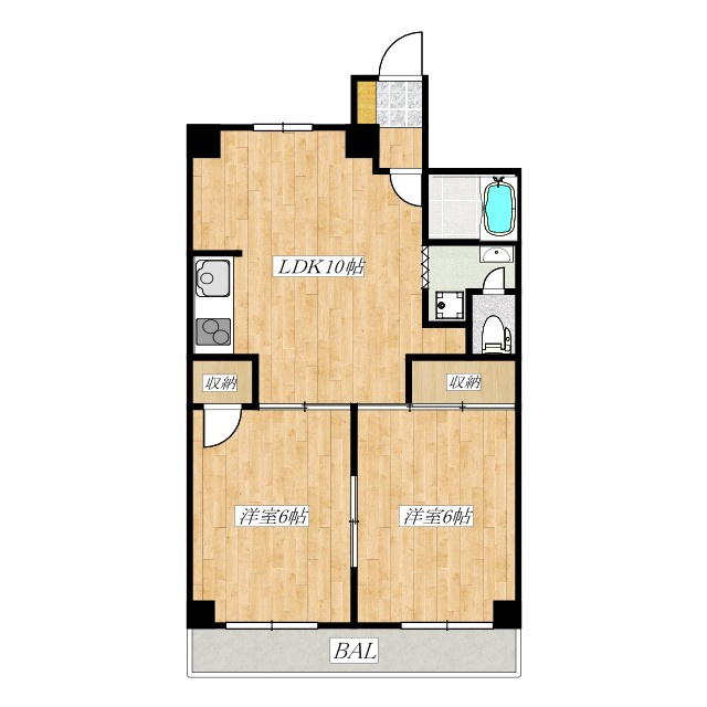 リリーズタウンの間取り|間取り