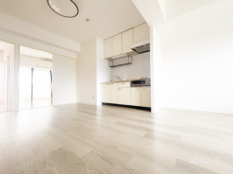 リリーズタウンの居間・リビング|広々したリビング☆