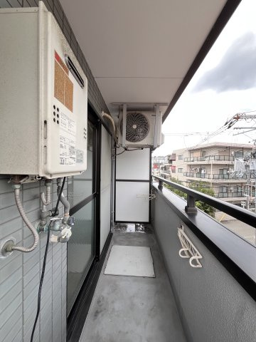 サンフラワー長居のバルコニー