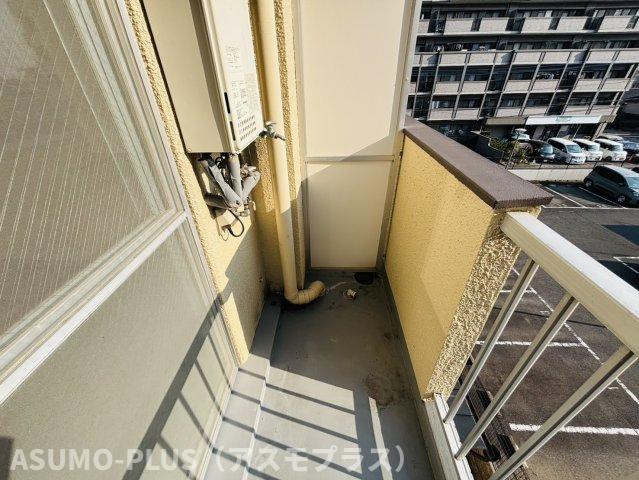 シティハイム筑紫のバルコニー|別号数タイプ