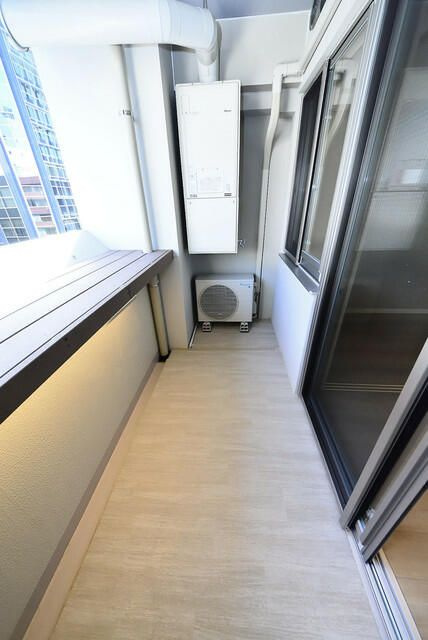 パークルール大手町のバルコニー