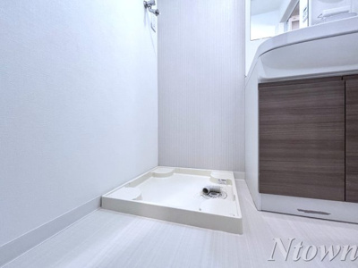 【設備】 | S-RESIDENCE名駅North | 洗濯機置き場です