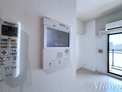 【セキュリティ】 | S-RESIDENCE名駅North | モニター付きインターホンです