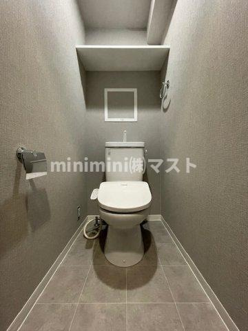 大阪市北区西天満３丁目の賃貸マンションのトイレ