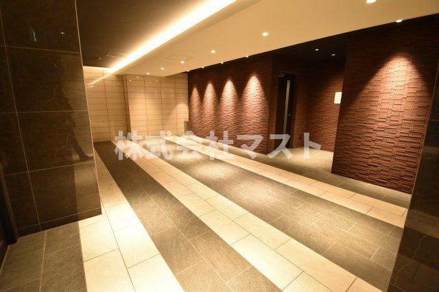 大阪市北区大淀中２丁目の賃貸マンションのロビー