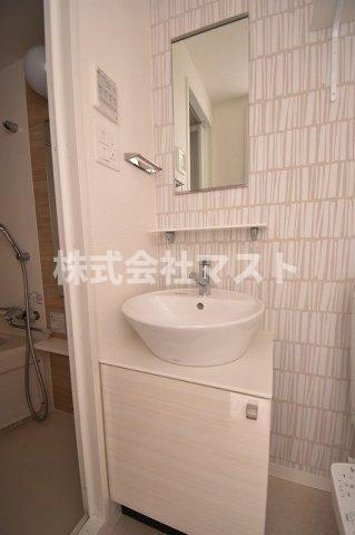 大阪市北区大淀中２丁目の賃貸マンションの洗面所|※室内写真は別のお部屋となります。