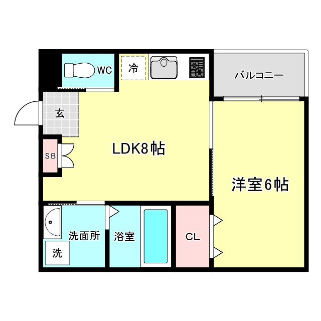 LuXe野田の間取り