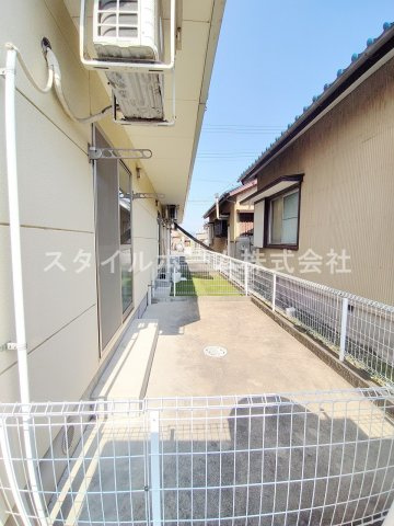 ライフインビーサークルの庭|お庭の付いた物件です