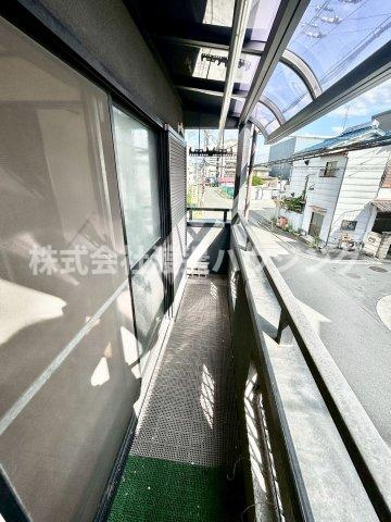 南寺方東通4丁目一戸建のバルコニー