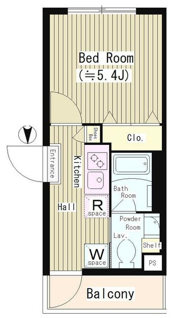 パークヒルズ経堂の間取り