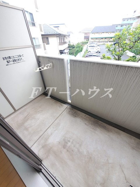 Ｆコスモ新検見川のバルコニー