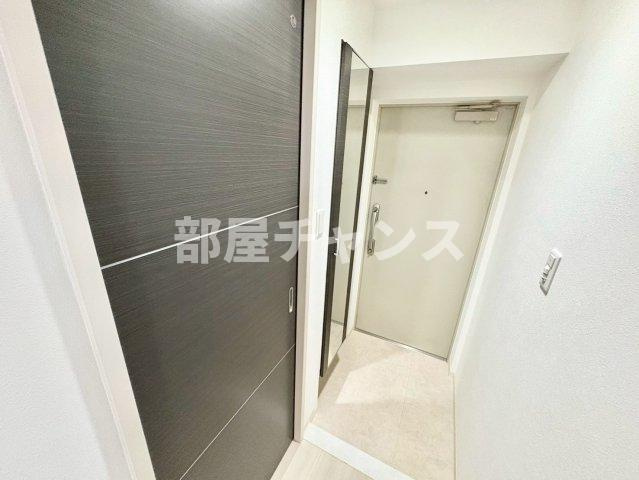 ルシェル大曽根の玄関