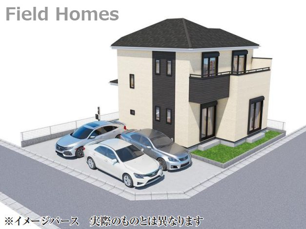 大和市西鶴間4丁目新築戸建て　A号棟の外観|外観イメージ「大和市西鶴間4丁目新築戸建て　A号棟」