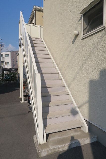 建物への入り口★