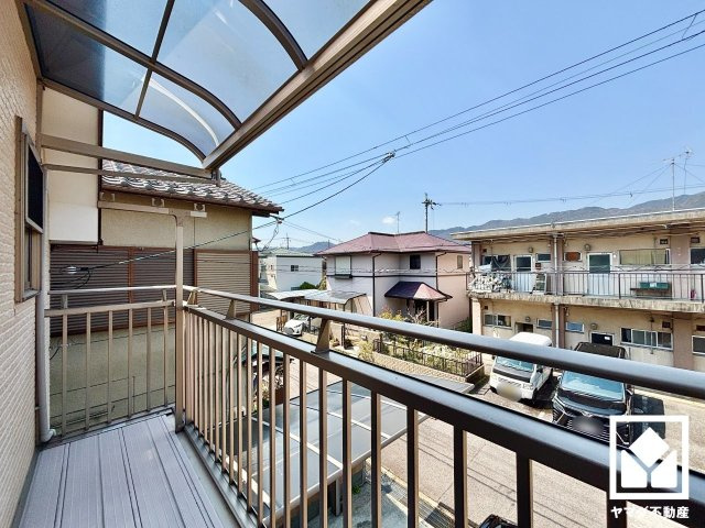 大津市唐崎１丁目のバルコニー