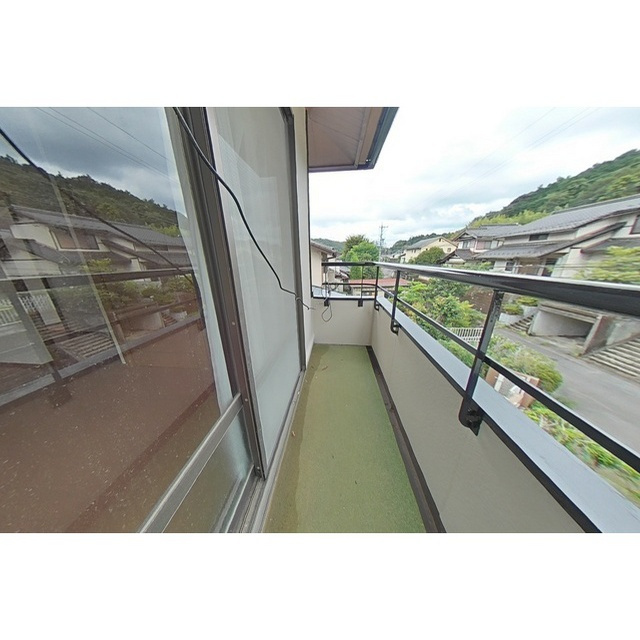 岐阜市岩井の一戸建てのバルコニー