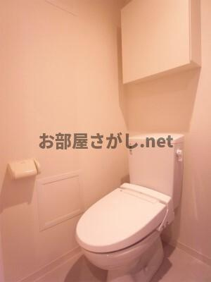 リブリ・東上野のトイレ|落ち着いた色調のトイレです