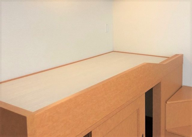 レオパレスひまわりの寝室