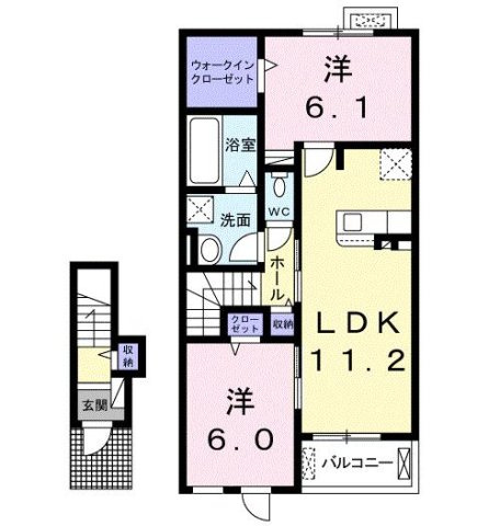 カーサ　ソンリッサの間取り